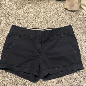 J. Crew Navy Chino Shorts